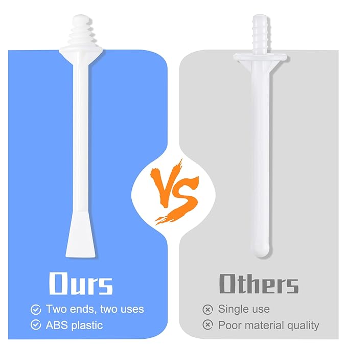 100 Pcs Small Wax Sticks, Disposable Dual-Ended Nose Applicator, Plastic Nose Waxing Sticks for Nostril Cleaning, Ear Face Hair Removal for Men Women, Painless Hair Removal Tools