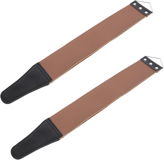 2pcs Practical Razor Strop Tool Buckle Rivets Long-lasting Use Shaver Sharpening Tool