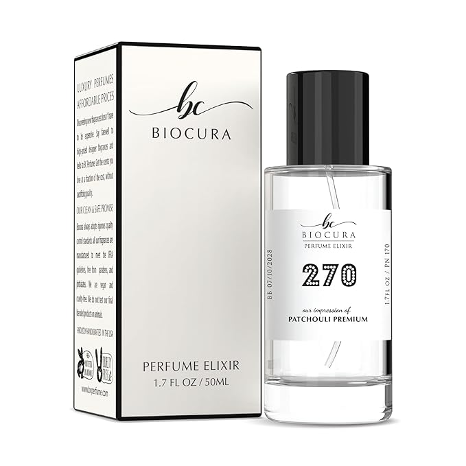 BC Perfume 270 Inspired by Patchouli Premium For Women & Men Replica Fragrance Dupes Eau de Parfum Spray Bottle 1.7 Fl Oz/50ml-X1