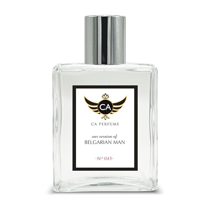 CA Perfume Impression of Belgarian Man Amber Floral Fragrance Long Lasting Mens Perfume Eau De Parfum 3.4 Fl Oz 100ml