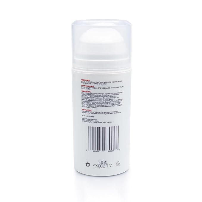 British Barbers Association BBA After Shave Balm, 3.38 fl. oz