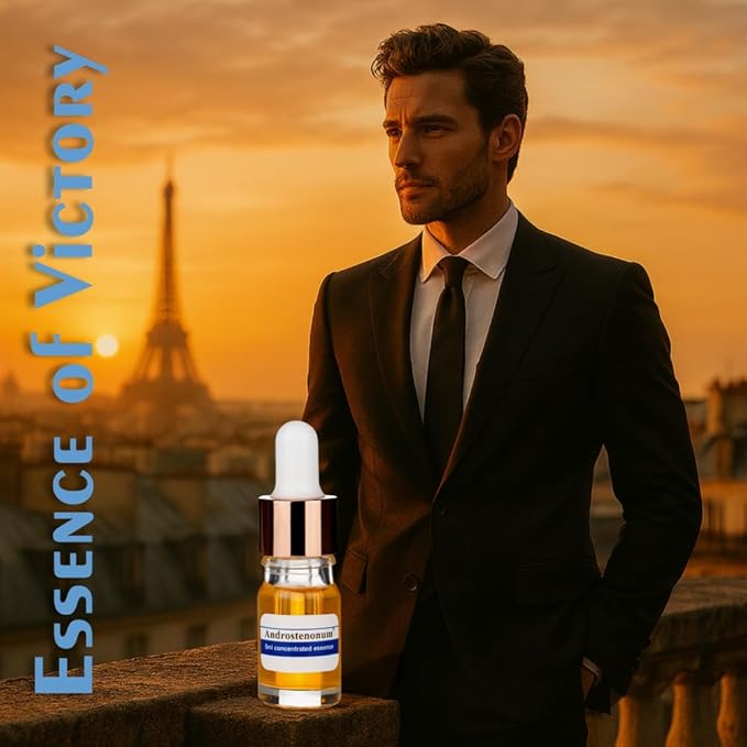 ANDROSTENONUM by Pherolec Global Male Pheromone Perfume Oil for Him Real Long-Lasting Original Best Men's Pheromones Cologne Essential Strong Spray Fragrance Essence Extra Strength Man 0.17 fl. oz