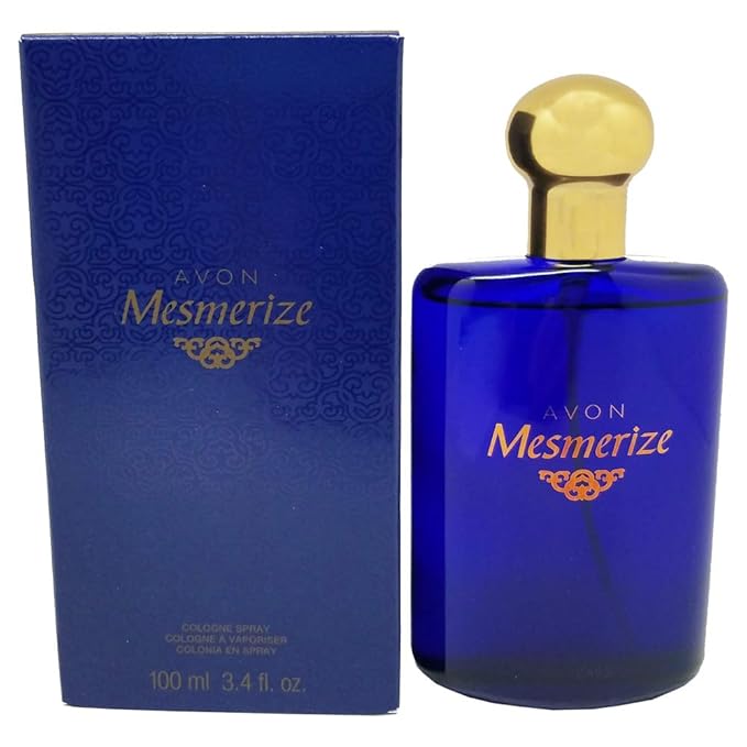 AVON Mesmerize Cologne for Men, 3.4 fl oz, Long Lasting Woody and Spicy Scent for Everyday Wear, Signature Fragrance for Him, Classic Men’s Cologne