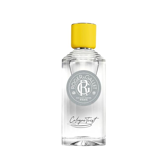ROGER & GALLET | Cologne Twist Eau de Cologne for Men | Fresh Citrus & Aromatic Herbal Scented Mens Cologne (3.3 oz)
