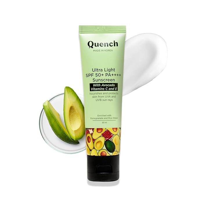 Generic Bravocado Sunscreen Spf 50+ Pa++++ Korean Sunscreen With Vitamin E & Avocado,No White Cast Lightweight & Non-Sticky, Uva & Uvb Protection For Women & Men (50Ml) All Skin Type