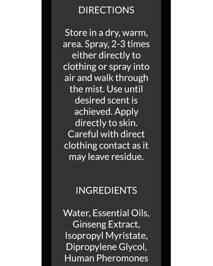 Pheromones to Attract Women for Men (Hero) Body Spray - Bold, Extra Strength Human Pheromones Fragrance Body Spray - 50ml (Human Grade Pheromones to Attract Women)