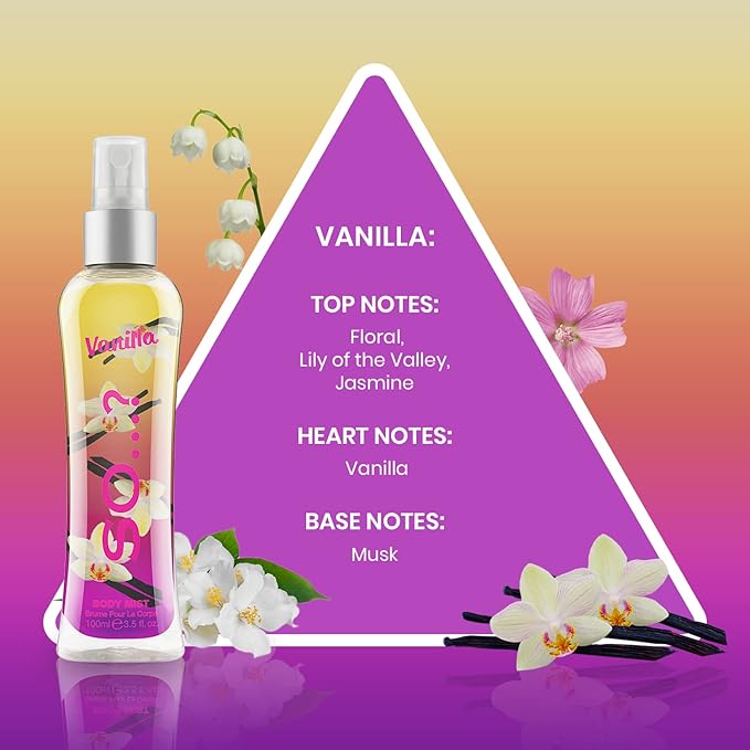 Vanilla Body Mist by So…? for Women - 3.5 oz Body Mist - Pack of 3