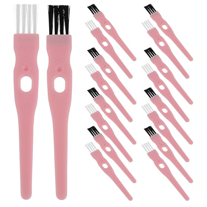 Electric Shaver Cleaning Brushes – 60 Pcs Razor Brush Set, Replacement Tool with Nylon Bristles & Plastic Handle, Groove Detail for Most Electric Shavers & Razors