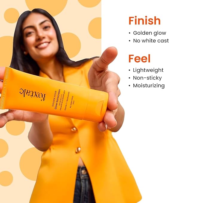 Generic Vitamin C SPF 50 Sunscreen with PA++++ & Niacinamide | Lightweight | Fast Absorbing | UVA and UVB Filters | No White Cast | Non-Greasy | For Men & Women | All Skin Types | 50 Ml