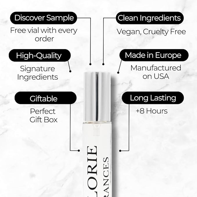inspired by C-Hha Bl-ue EDP, Long Lasting 12-14 Hours Perfume Spray for Men, All Skin Types, Cruelty Free - 0.33 oz 10ml