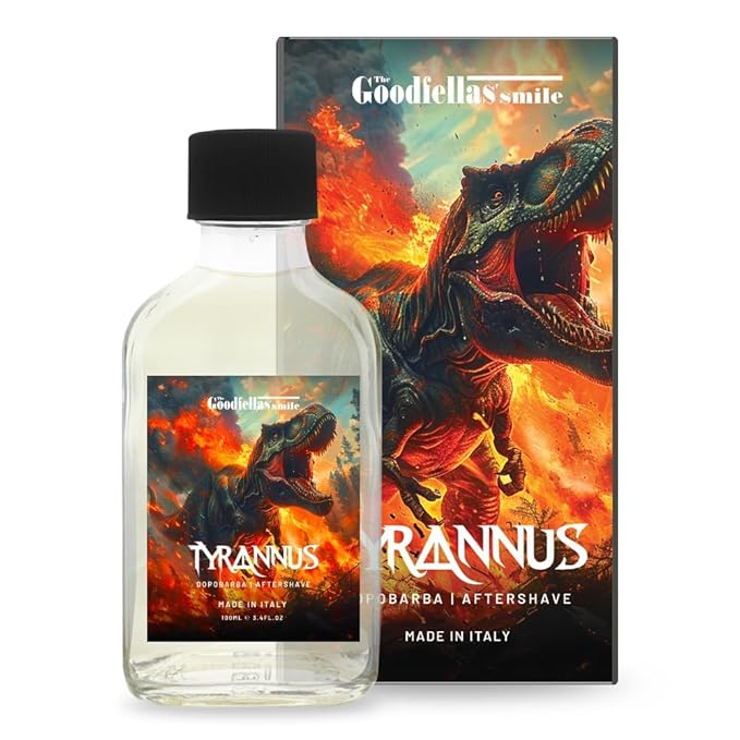 The Goodfellas' smile, TYRANNUS (Citrus & Wood) Aftershave Lotion, Refreshes & Tones, 100ml, Made In Italy