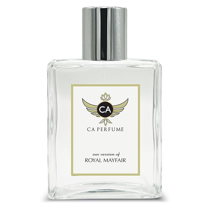 CA Perfume Impression of Royal Mayfair for Women and Men Eau De Parfum Floral Fruity Scent Long Lasting Unisex Fragrance Signature Scent for Day and Night Wear 3.4 Fl Oz 100ml