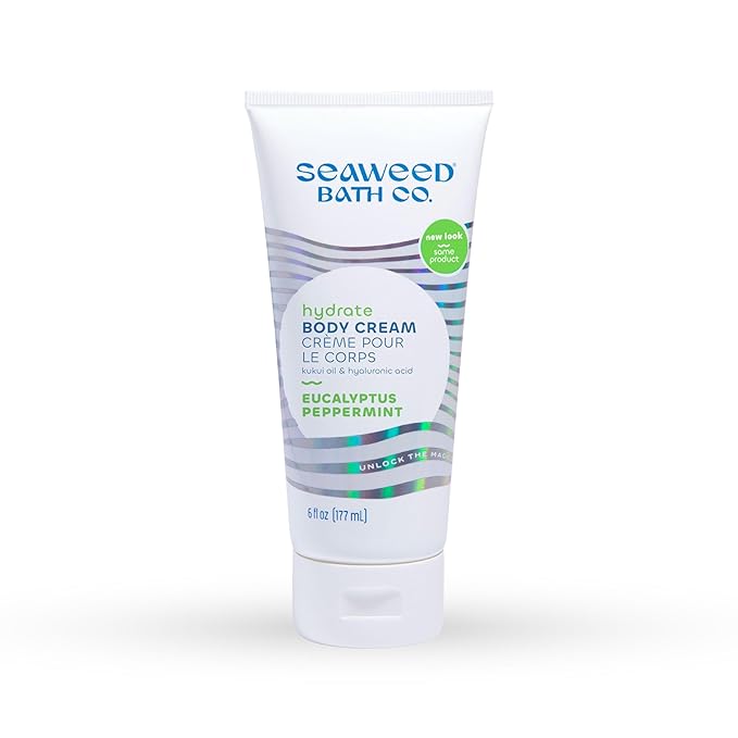 The Seaweed Bath Co. Body Cream, Eucalyptus & Peppermint