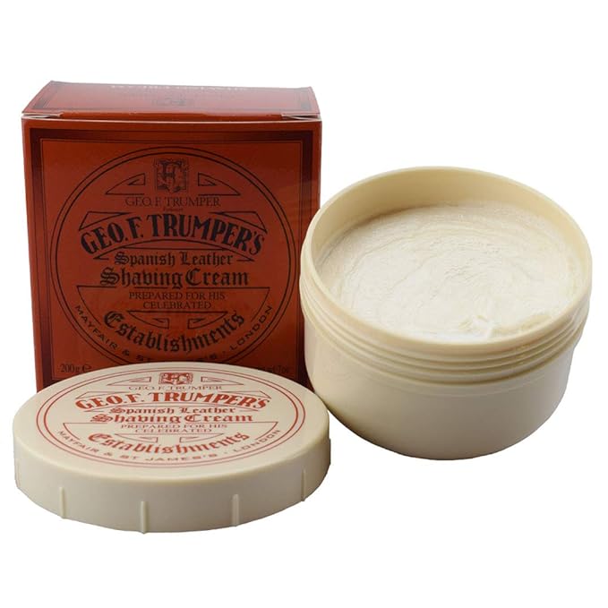 Geo F Trumper Spanish Leather Shaving Cream | 200g
