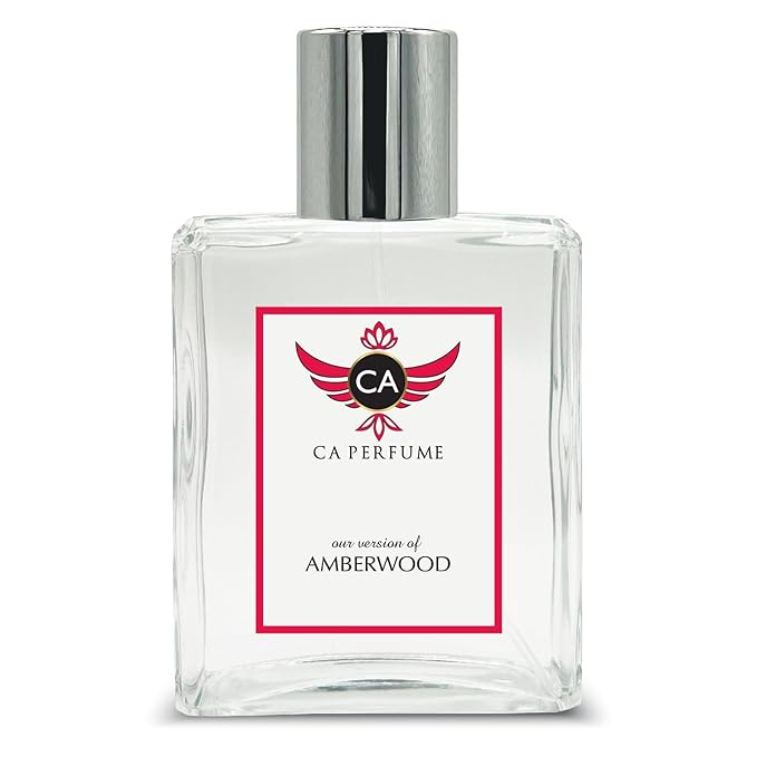 CA Perfume Impression of Amberwood For Unisex Oriental Woody Fragrance Long Lasting Perfume Eau De Parfum 3.4 Fl Oz 100ml