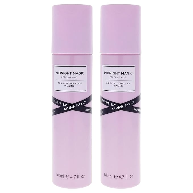 Midnight Magic Perfume Mist by So…? for Women - 4.7 oz Mist - Pack of 2