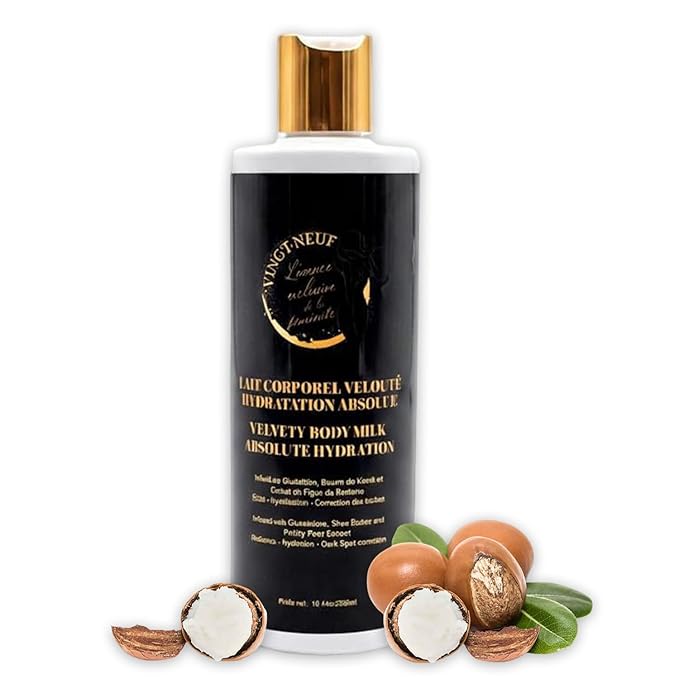 Nourishing Body Lotion With Shea Butter & Prickly Pear | Niacinamide & Collagen & Hyaluronic Acid Body Milk | Body Moisturizer & Radiance-enhancing Skin | Unscented Body Lotion (300ml)