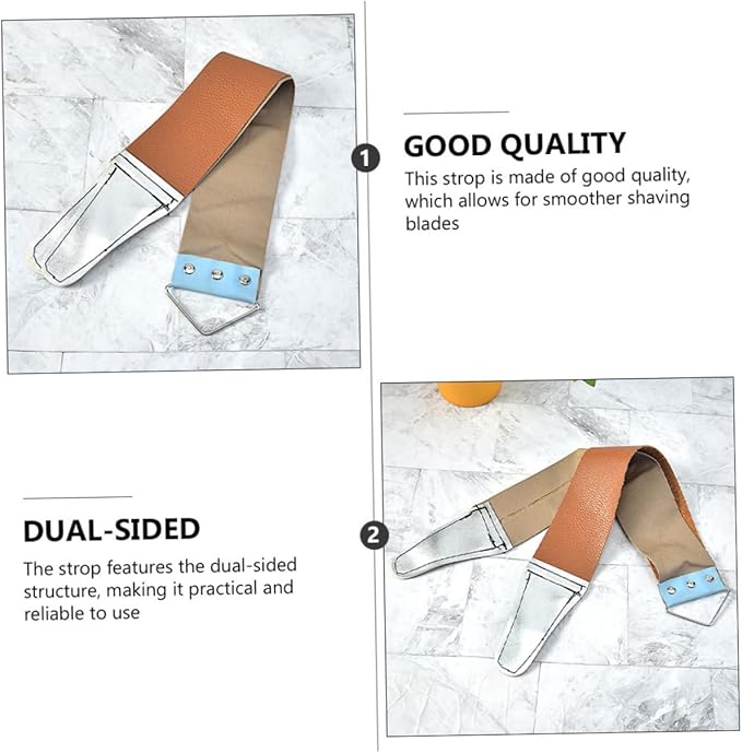 2pcs Razor Grinding Cloth Stand for Razor Straight Sharpener Hair Clipper Blade Sharpener Random Color