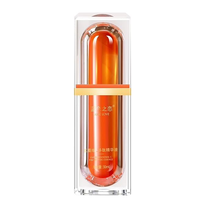 BLUE LOVE Five Vitamin C Face Essence for Women & Men- Nourishing Facial Moisturizer, Hydrating Serum for Radiant Skin Care