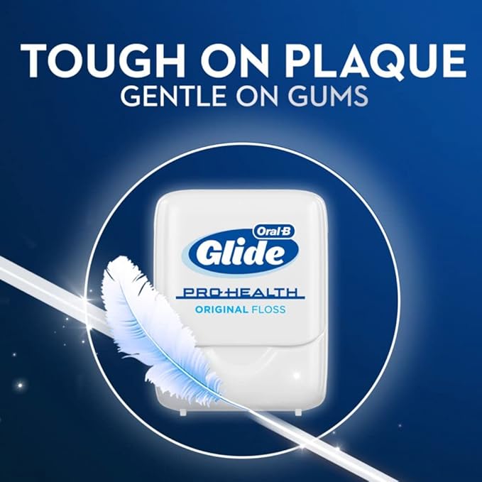 Oral-B Glide Pro-Health Original Floss Twin Pack 100 M, Packaging May Vary (Pack of 2)