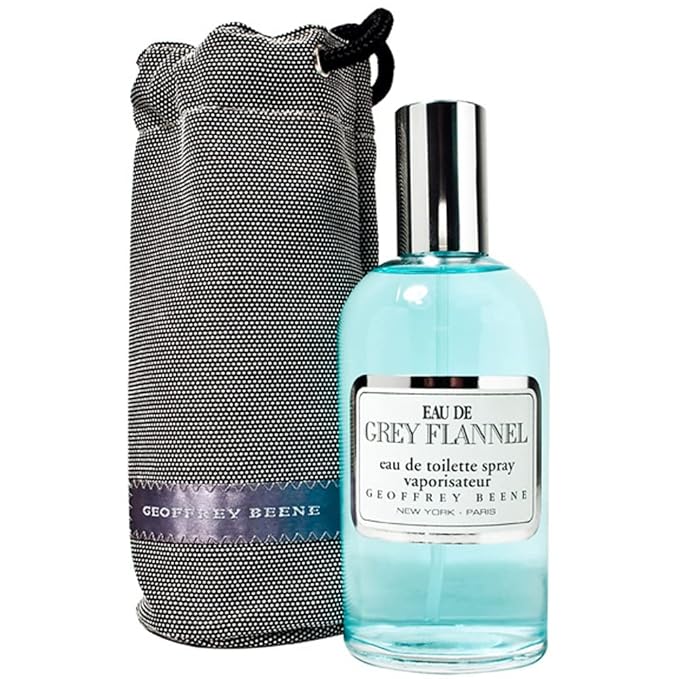 Geoffrey Beene Men's Cologne, Eau De Grey Flannel, Eau De Toilette EDT Spray, 4 Fl Oz