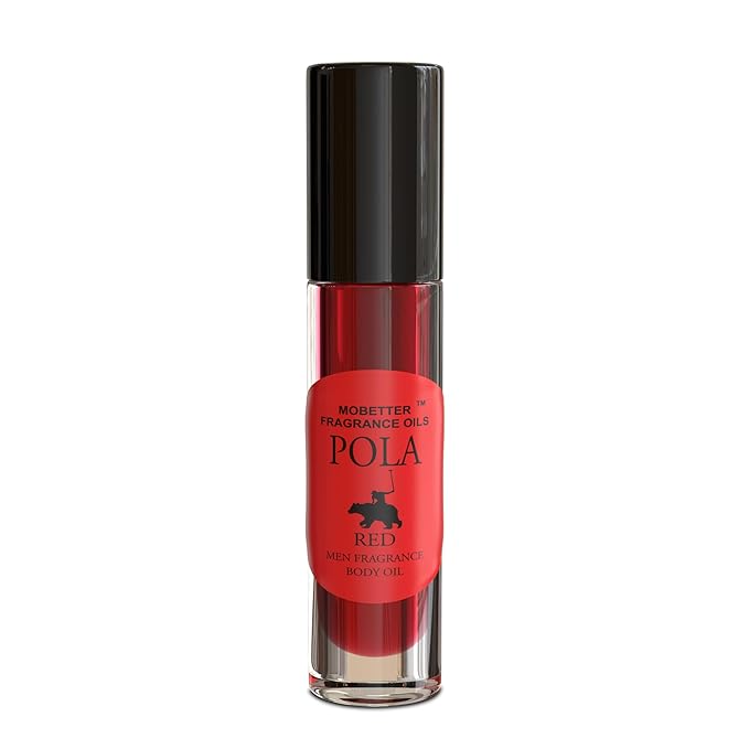 MOBETTER FRAGRANCE OILS Pola Red Cologne Fragrance Body Oil for Men