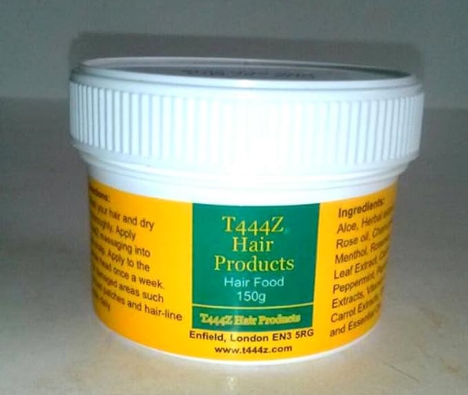 T444Z Hair Food. (150 grama, White JAR) by T444Z