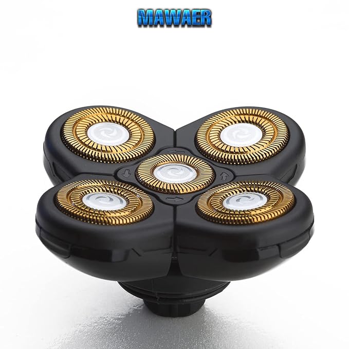 FreedomGold Shaver Replacement Heads - 5D Universal Blades Compatible With FreedomGold & Other Brands