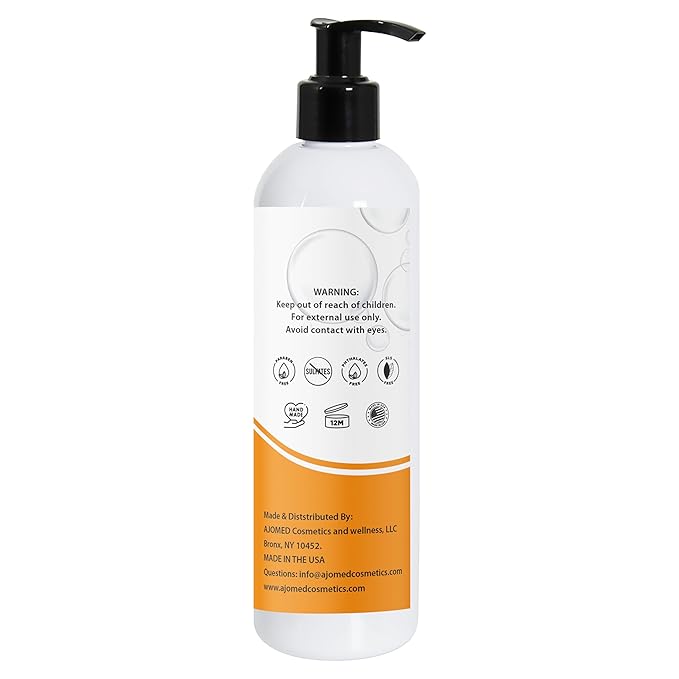 Tallow & Goat Milk Body Wash, handmade unscented body soap Moisturizing and Cleansing wash for All Skin Types 12 oz (Fragrance free)