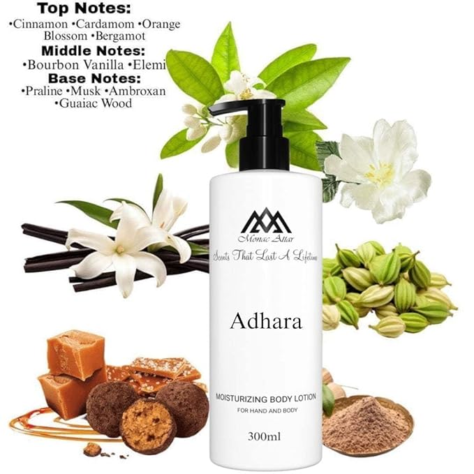 Monac Adhara Lotion Inspired by Althair, Eau De Parfum, 10 oz/300ml, Male, Long Lasting, Luxury Made Affordable