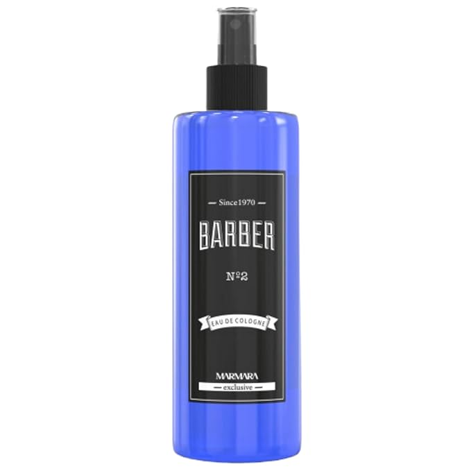 barber marmara Eau de Cologne Pump Spray Mens After Shave Men's Fragrance Water Shaving Water Men Barber Men's Fragrances Body Spray Barbershop (400 ml, No2)