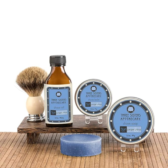 Three Sisters Apothecary 2.5 oz. Shave Balm (Juniper and Citrus)