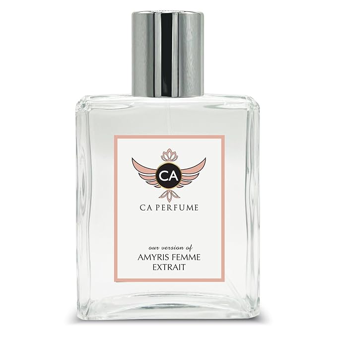 CA Perfume Impression of Amyris Femme Extrait For Women Floral Fruity Fragrance Long Lasting Womens Perfume Eau De Parfum 3.4 Fl Oz 100ml