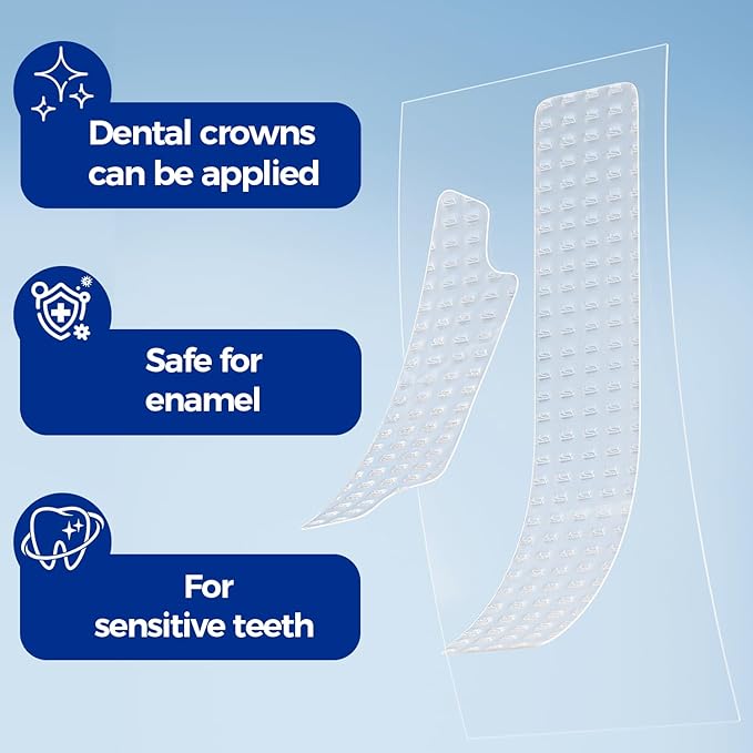 Teeth Whitening Strips - Professional Instant-Effect Edition，Whitening Strips-7-Day Care，Safe Formulas Suitable for Sensitive Teeth- Protect Enamel，Tooth Whitening Strips Kit