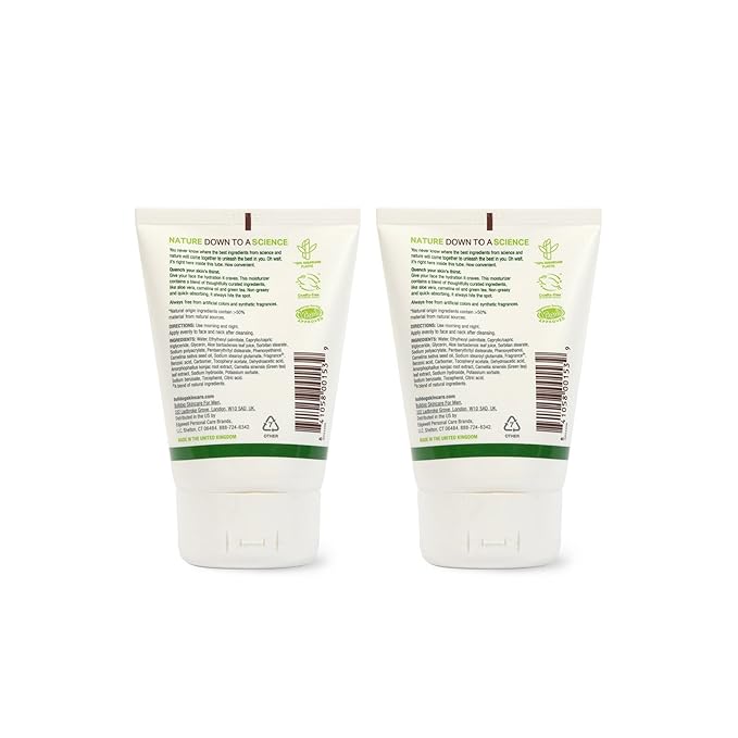Bulldog Mens Skincare and Grooming Original Facial Moisturizer, 3.3 Fluid Ounce - Pack of 2