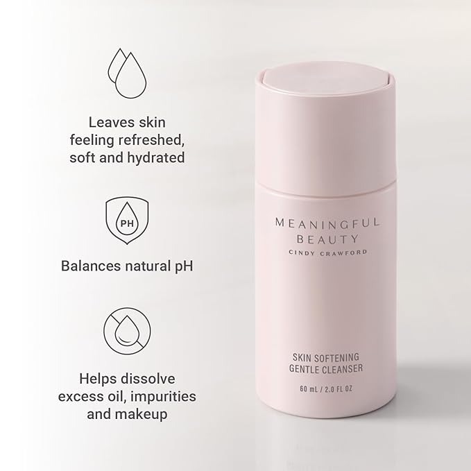 Meaningful Beauty Skin Softening Gentle Cleanser, 2 Fl Oz