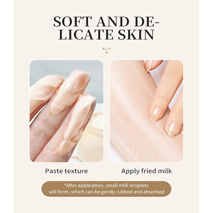 Goat Milk Face Cream, Moisturizing Goat Milk Lotion for Face and Body, Deeply Moisturizes Soothes & Softens Dry Skin, Lightweight Non-Greasy, Gentle Skincare, for All Skin Types, 3.52oz