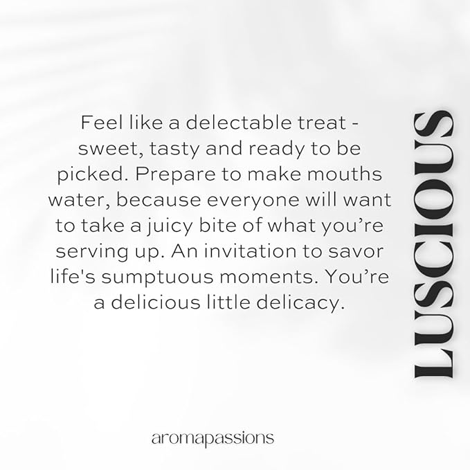 LUSCIOUS | Inspired by LOST CHERRY | Pheromone Perfume Cologne for Men and Women | Extrait De Parfum | Long Lasting Dupe Clone Essential Oil Fragrance | Perfume De Hombre Mujer | Cherry Scent Notes