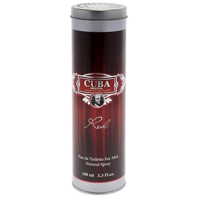 Cuba Red By Cuba For Men Edt Spray, 3.3 Fl Oz