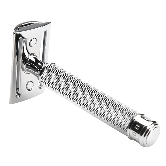 MÜHLE Grande R89 Double Edge Safety Razor (Closed Comb) | Perfect for Everyday Use | Barbershop Quality Close Smooth Shave | Luxury Razor for Men