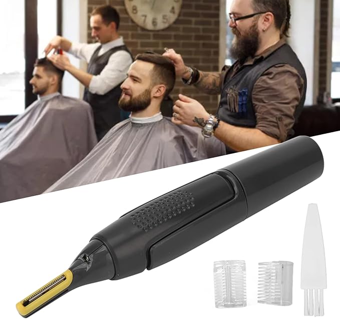 Ear and Nose Hair Trimmer Clipper, Professional Painless Eyebrow Hair Trimmer for Men Women, Ear Nose Hair Trimmer Detachable Washable Easy Cleansing