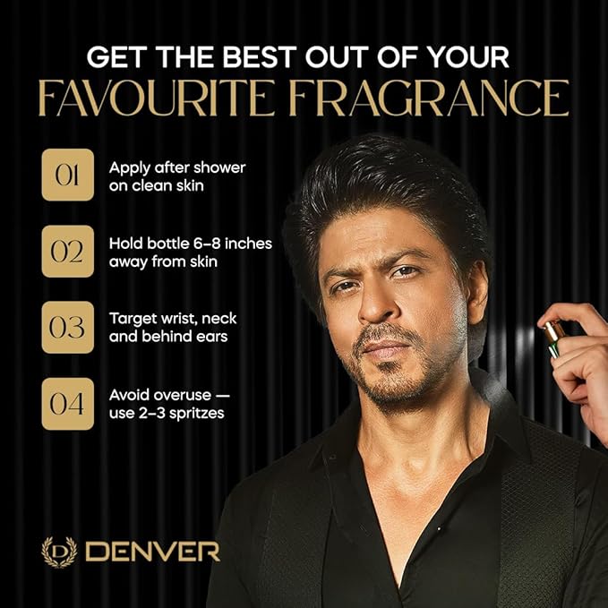 Denver Hamilton Luxury Gift Set for Men, 4 x 0.68 Fl Oz Eau de Parfum Collection | Hamilton, Caliber, Imperial and Honour | Long-Lasting Fragrance and Odor Protection