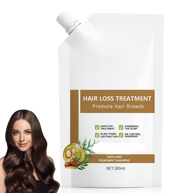 Anti-Hair Fall Hair Loss Shampoo, Promote Hair Growth Shampoo, Thickening & Strengthening with Various Plant Extracts for All Hair
