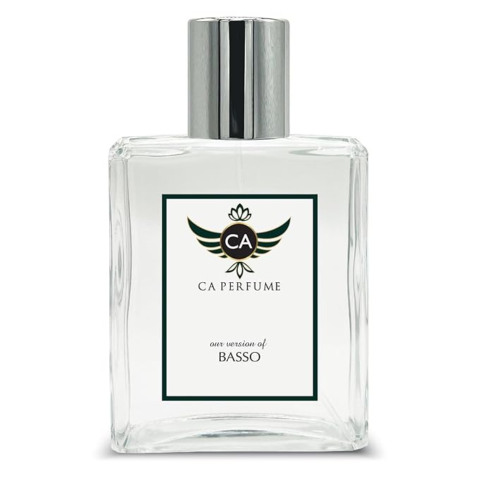 CA Perfume Impression of Basso For Unisex Fragrance Long Lasting Perfume Eau De Parfum 3.4 Fl Oz 100ml