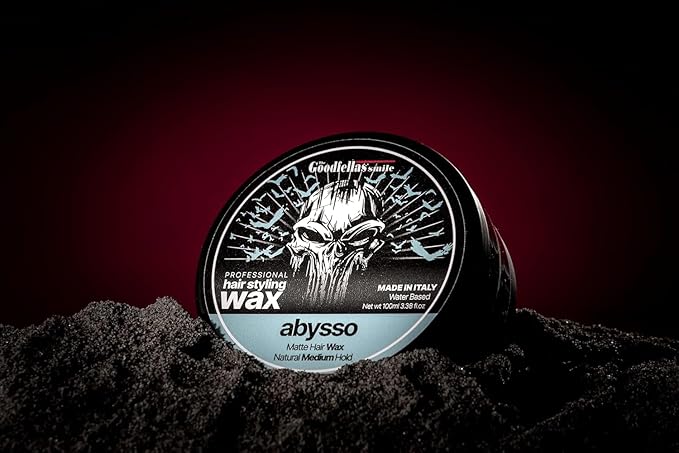 The Goodfellas' smile Hair Wax Pomade, Matte with Medium Hold Formula, 100ml, Made in Italy ((Abysso/Fresh Citrus, Floral & Oak)