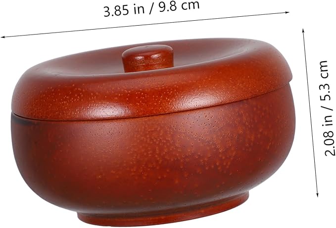 PRETYZOOM Men Shaving Soap Bowl Cup Skin Friendly Cream Holder for Outstanding Grooming Experience Facial Cleansing Tool for Men Shaving Routine Includes Lid