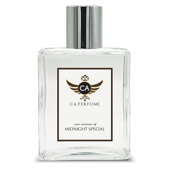 CA Perfume Impression of Midnight Special For Unisex Amber Woody Fragrance Long Lasting Perfume Eau De Parfum 3.4 Fl Oz 100ml
