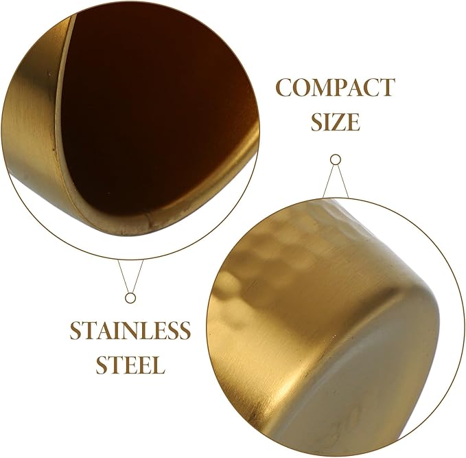 Beaupretty Stainless Steel Shaving Bowl for Men 175Ml Hammered Metal Shave Cup Sturdy Household Shaving Soap Bowl and Grooming