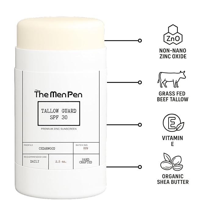 The Men Pen | Tallow Guard SPF 30 Sunscreen Stick (2 Pack)