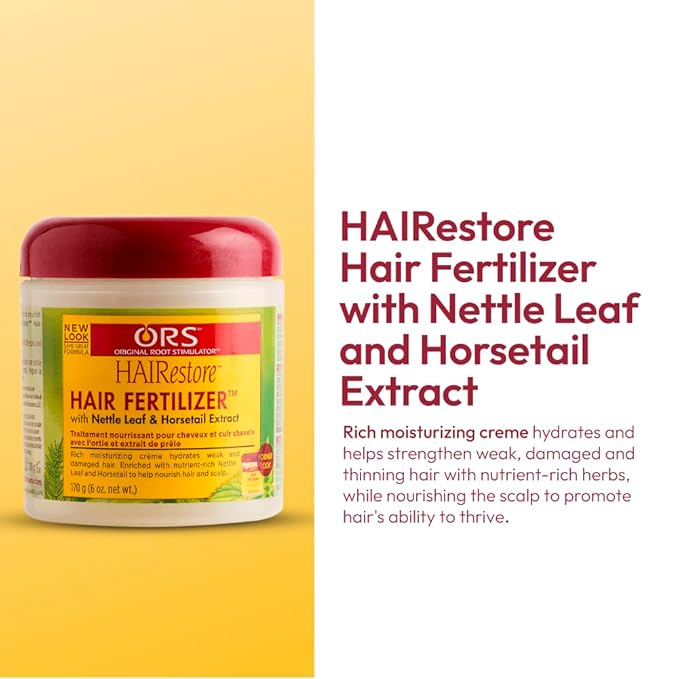 ORS HAIRestore Hair Fertilizer with Nettle Leaf and Horsetail Extract 6 Ounce (Pack of 2)